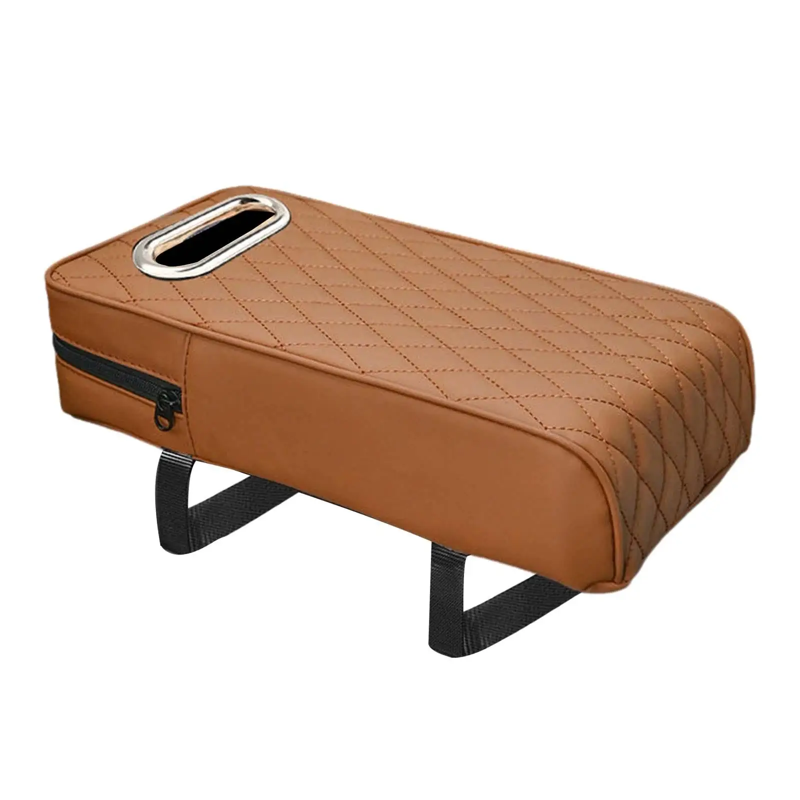 Armrest Box Mats Multifunctional with Storage Pocket Universal Arm Rest Pad