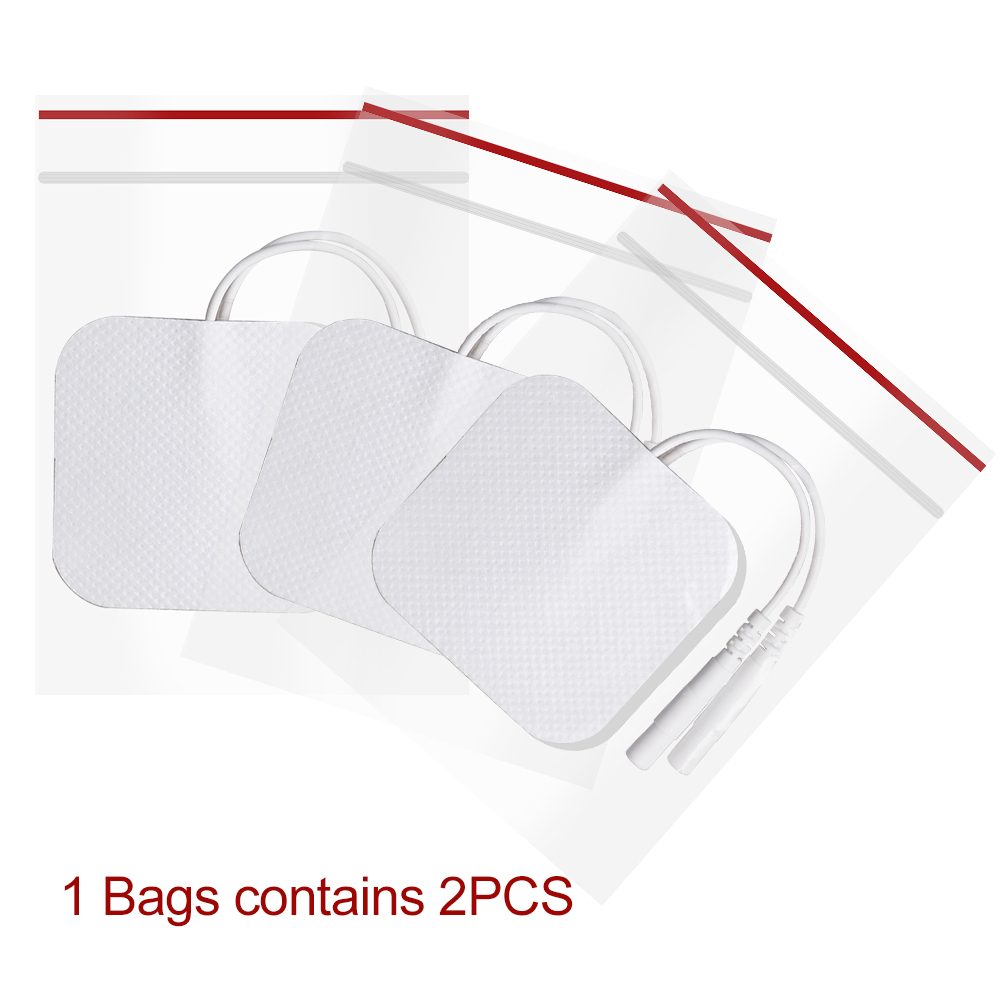 50/100Pcs TENS Pads EMS Electrode Patch Nerve Muscle Stimulator Silicone Gel Tens Electrodes Digital Acupuncture Pad Accessories