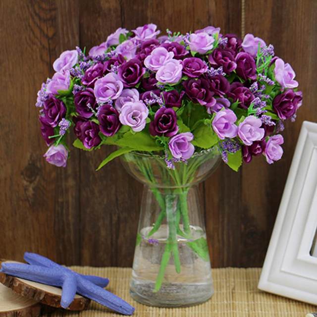 Fleurs Artificielles En Tissu - 48 Pièces - Roses Et Pivoines - Pour DIY, Mariage, Décoration - Taille 2-8 Cm