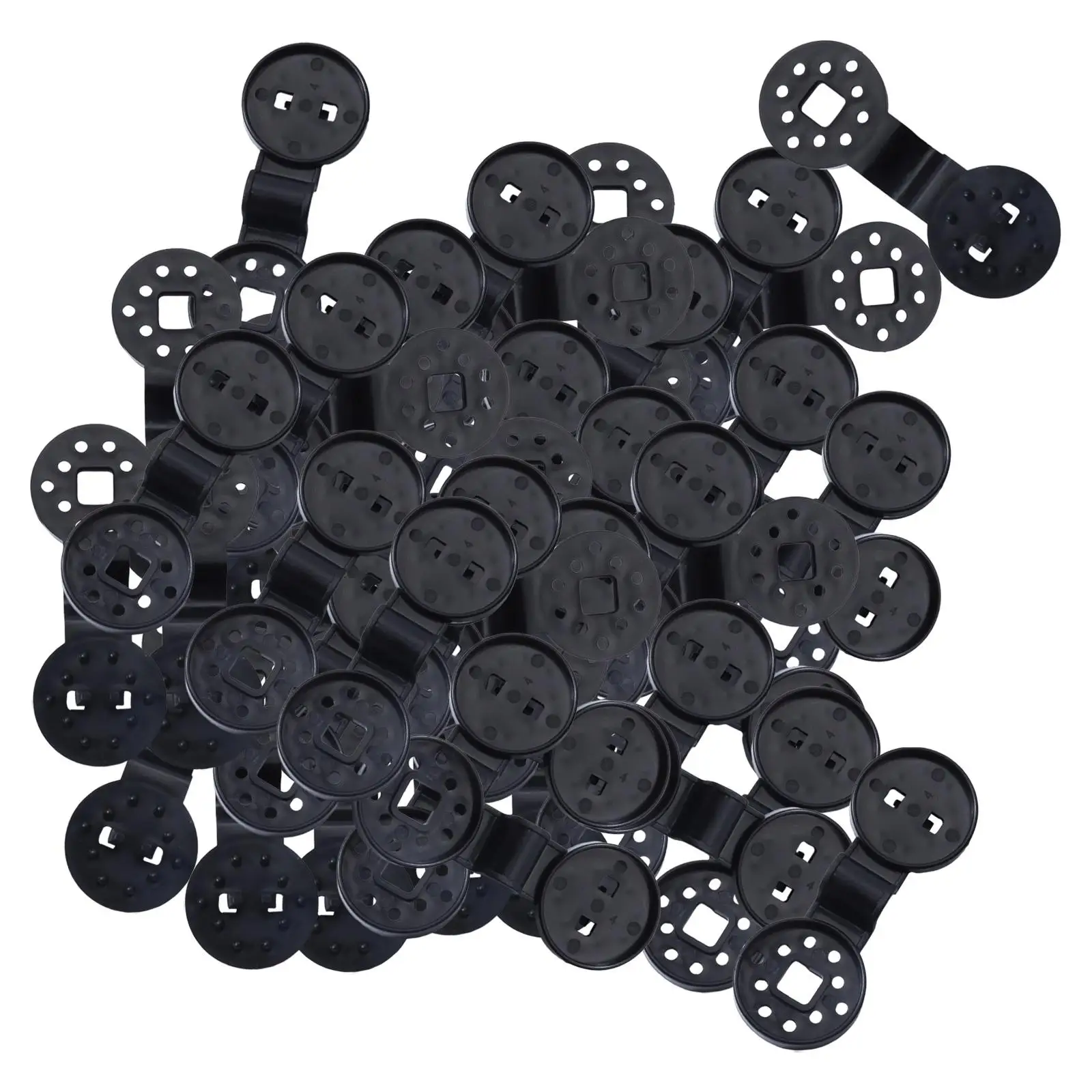 50Pcs Shade Net Clips Sunshade Clips Shade Fabric Clips Heavy Duty Fixing Buckle for Garden Birds Net Cover Greenhouse Yard