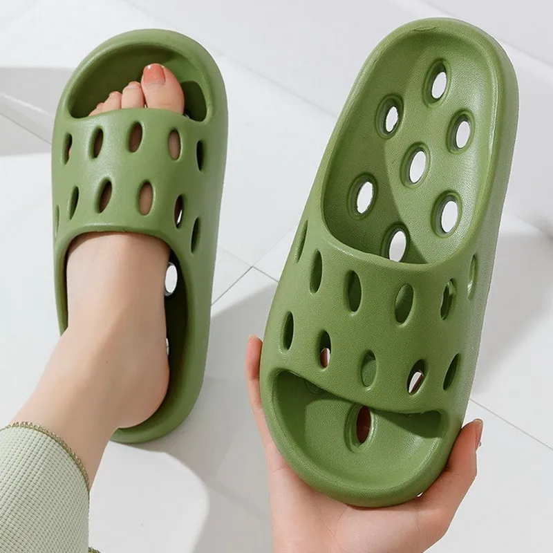 Title 13, Summer Men Shower Slippers Slides Bathroom Leak...