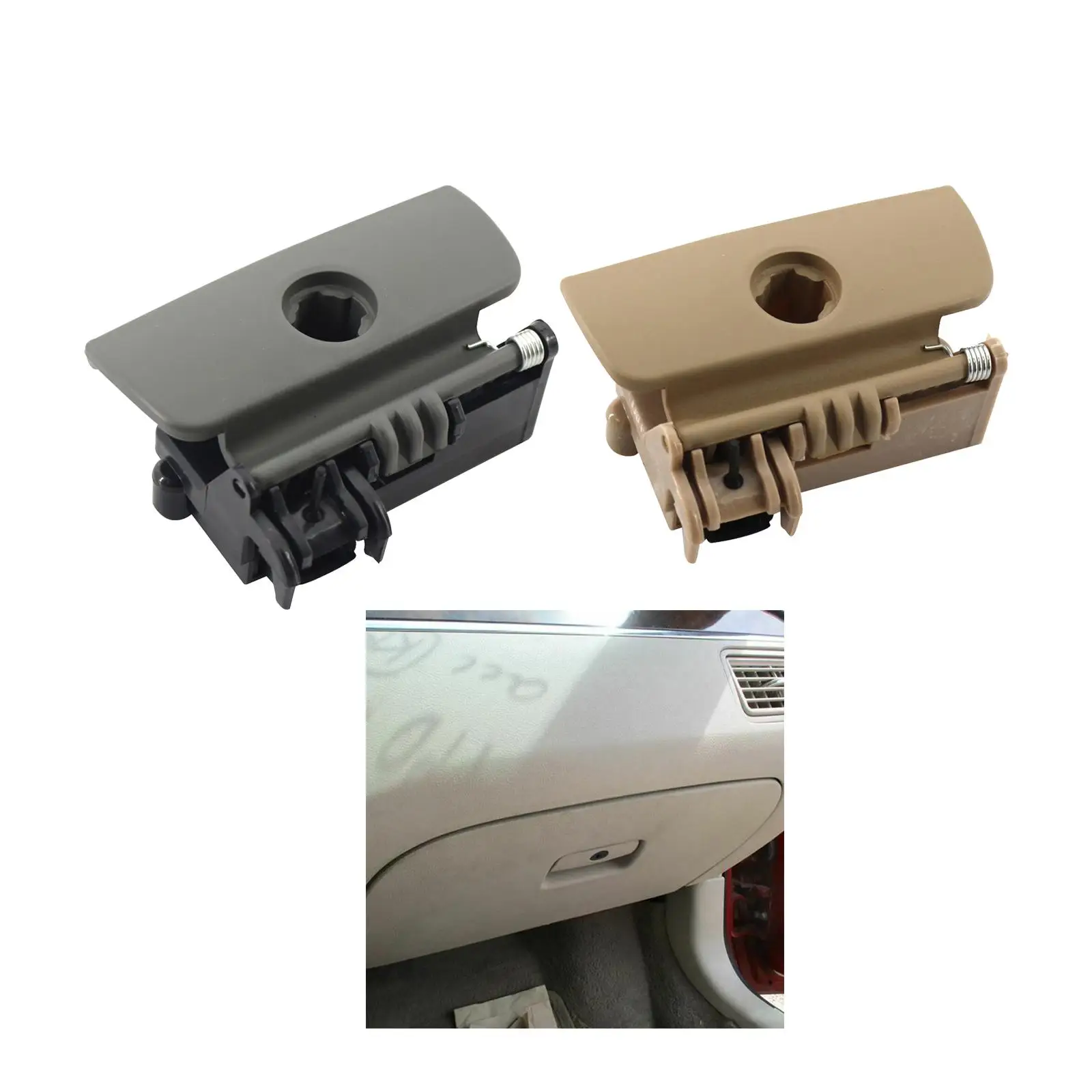 Car Glove Case Compartment Door Lock Latch 15251006 15251007 for Allure Accessory Easy Installation