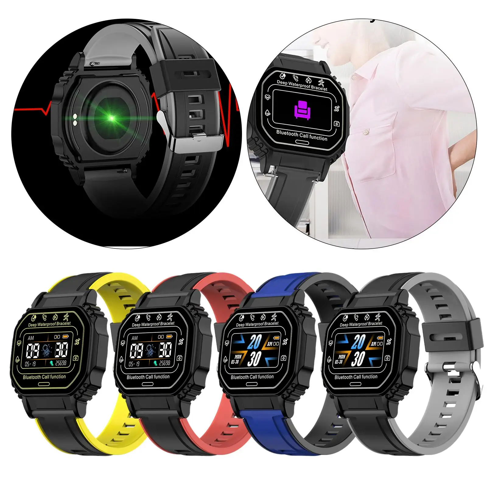 B2 Smart Watch Smartwatch Pedometer Weather Sleep Monitor Fitness Tracker