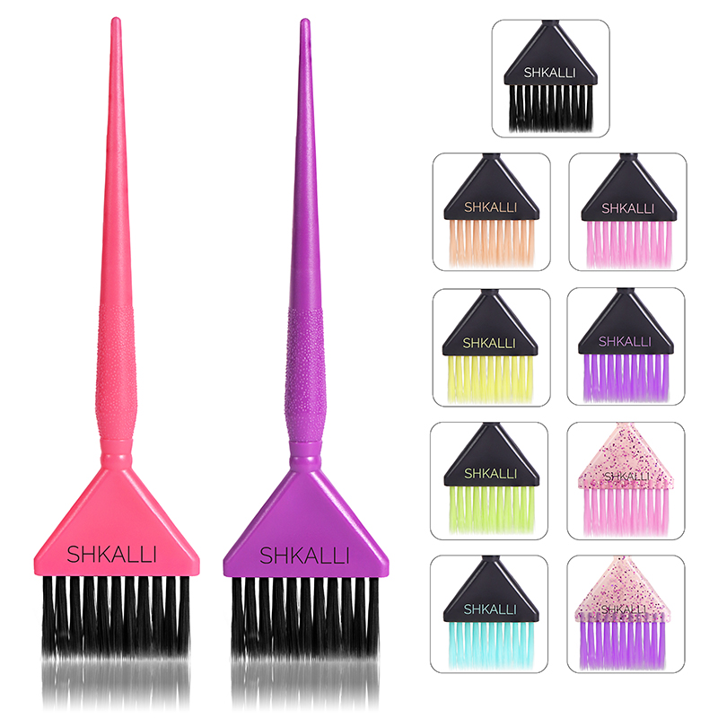 Best of Hair Dye Brush Kit Balayage Soft Bristles Brush Professional Hair Salon Hair Coloring Tools Reviews & Tips