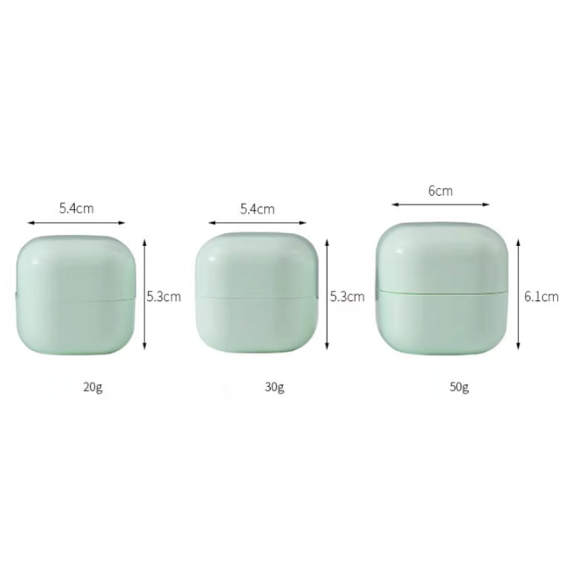 Best of 20 / 30 / 50g Macaron Square Refillable Bottles Empty Bottle Face Cream Lotion Jar Plastic Empty Cosmetic Pot Travel Accessories Reviews & Tips - Image 6