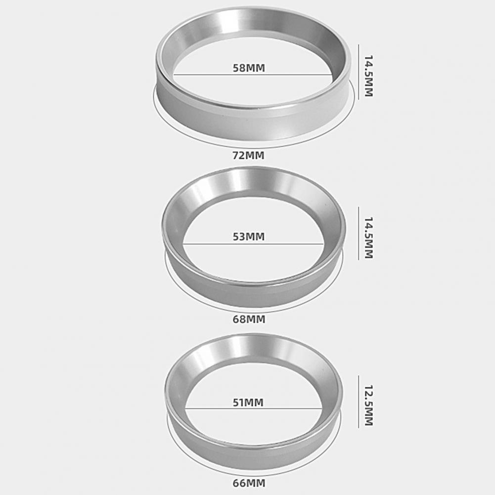 Description Picture 2 of itemCoffee Powder Ring Aluminum Alloy Coffee Ring Barista-approved Espresso Tools Aluminum Dosing Funnel with 4 Magnets for Brewing
