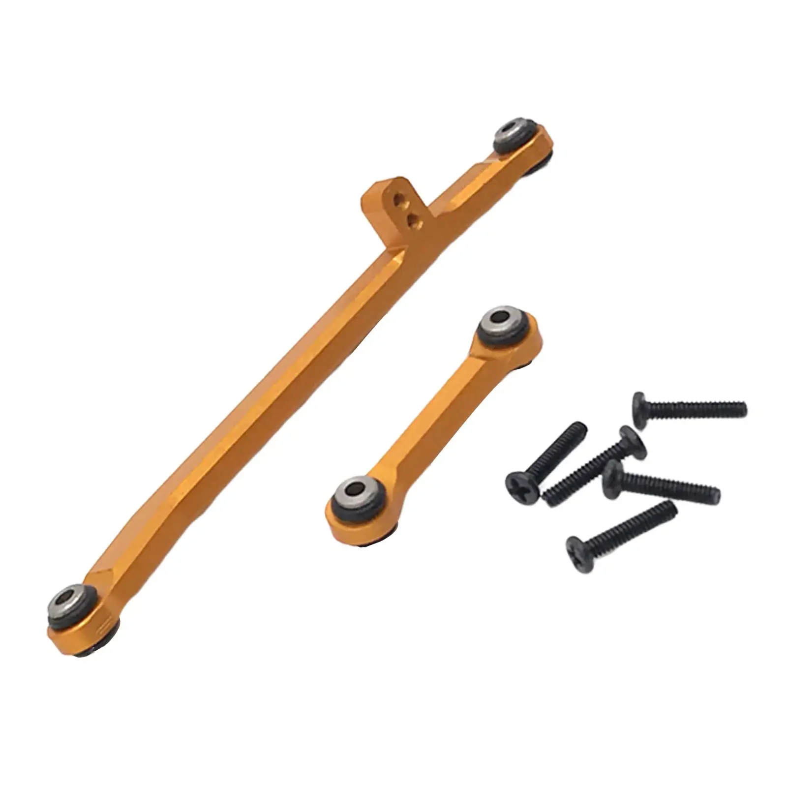 2 Pieces Steering Link Rods, Replacement for Axial SCX24 90081 RC Off Road Car Upgrade