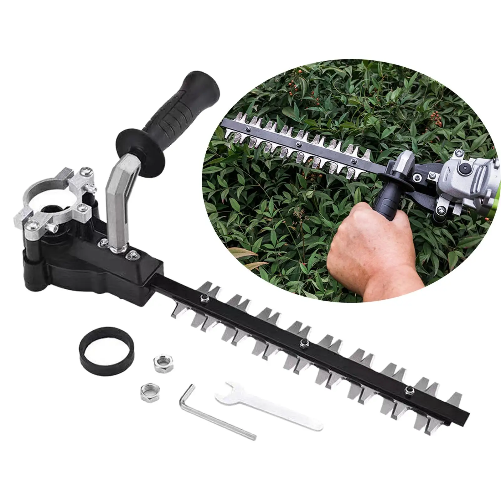 Electric Hedge Trimmer Powerful Lightweight Branch Trimmers Cutter Accessories Hedge Clipper Handheld Trimmer for Yard Bush Lawn