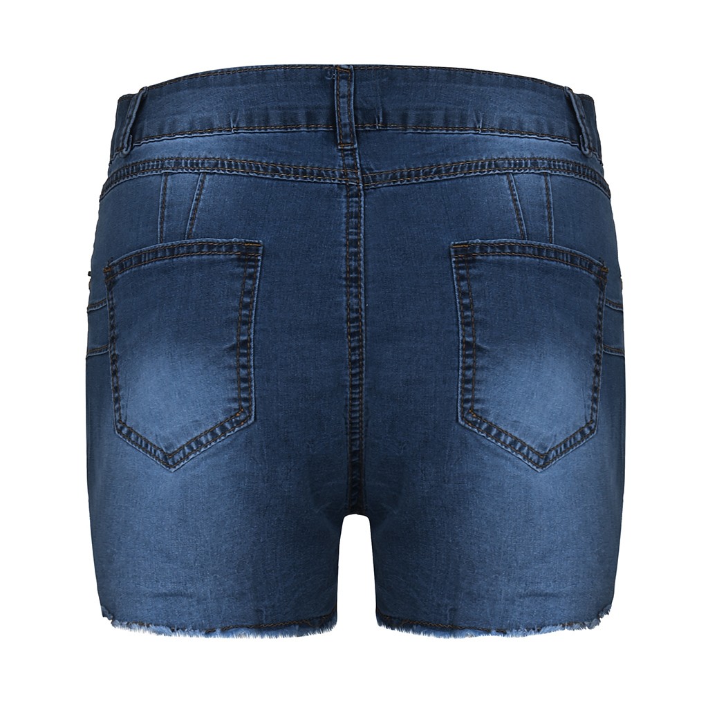 Title 27, Shorts Denim Jeans Woman Denim Shorts Broken Cr...