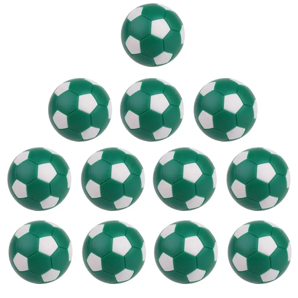 12pcs Table Soccer Balls Kids Gifts Foosball Family Game Accessory