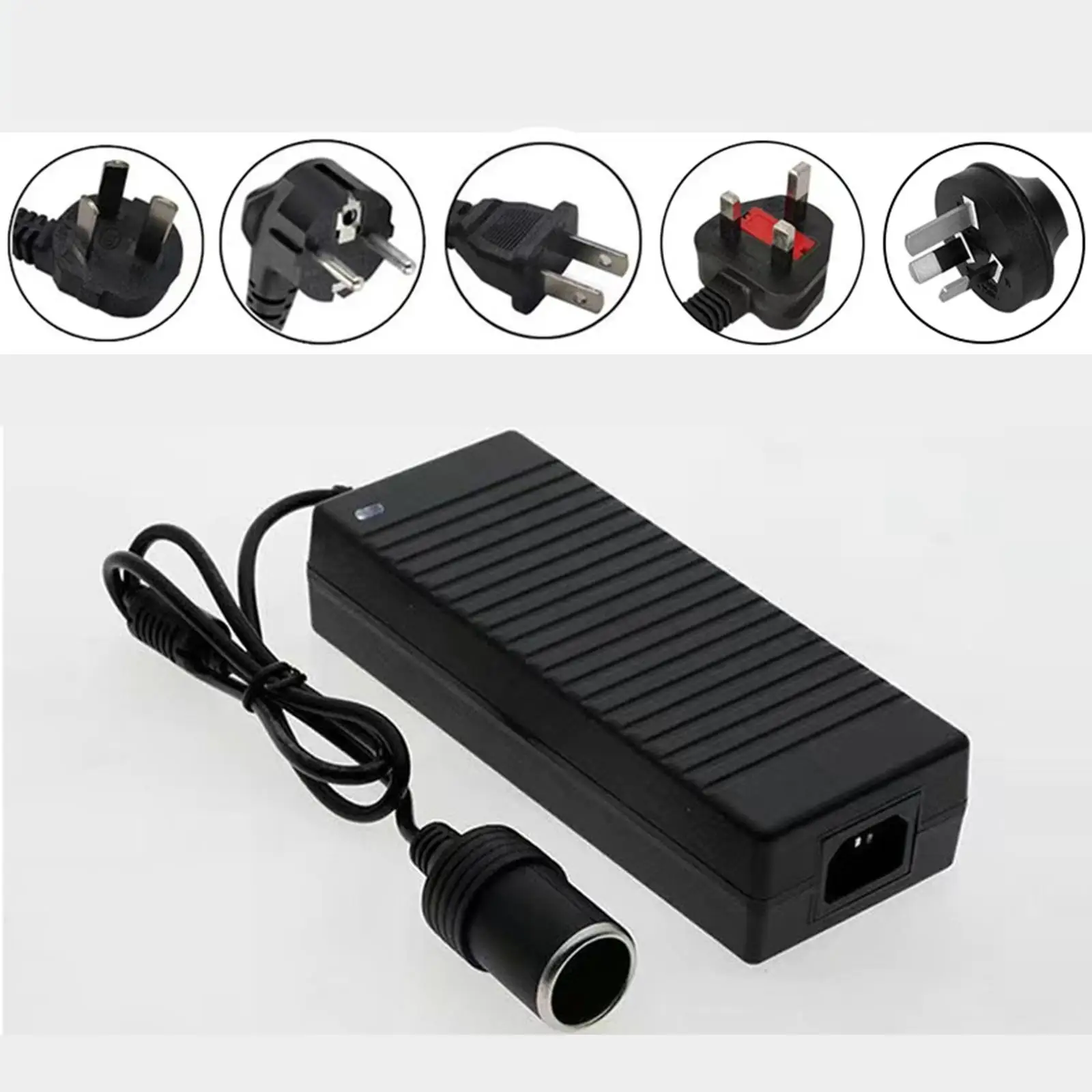   to DC Converter Adapter 100V-240V to 12V Voltage for Car V uum