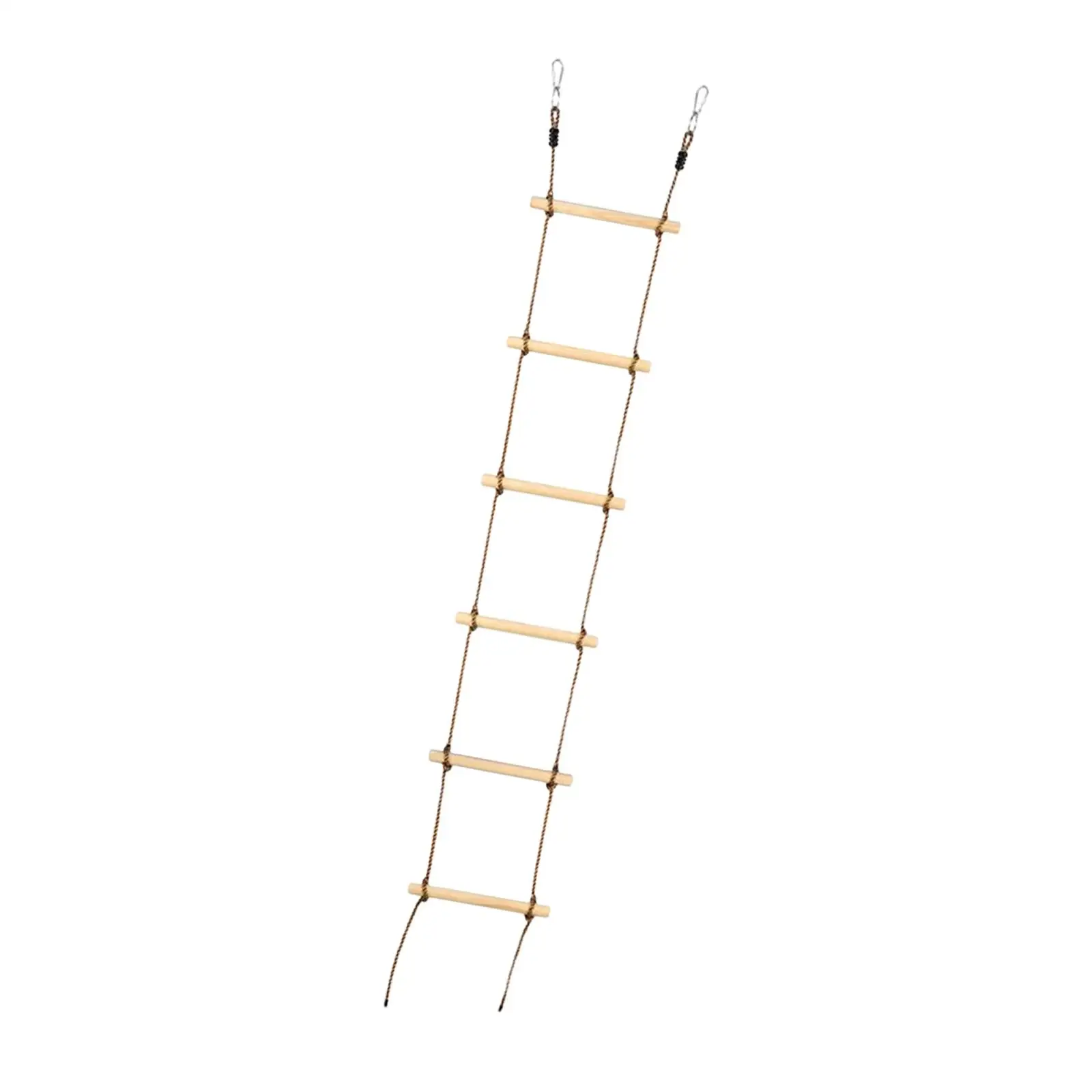 Kids 8.2ft Climbing Rope Ladder for DIY Swingset Addition Backyard Treehouse