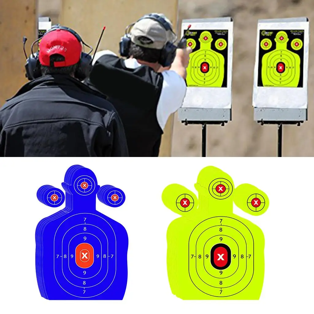 10pc  Paper  Reactivity Hunting Training Target Stickers