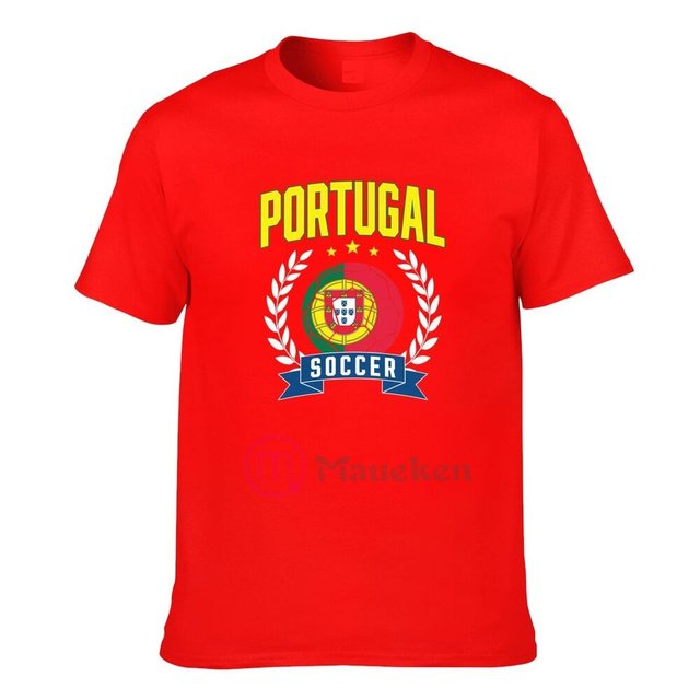 2022 PORTUGAL Soccer T shirts Country Men Women football T-Shirt Hip Hop jersey  Tops Cotton