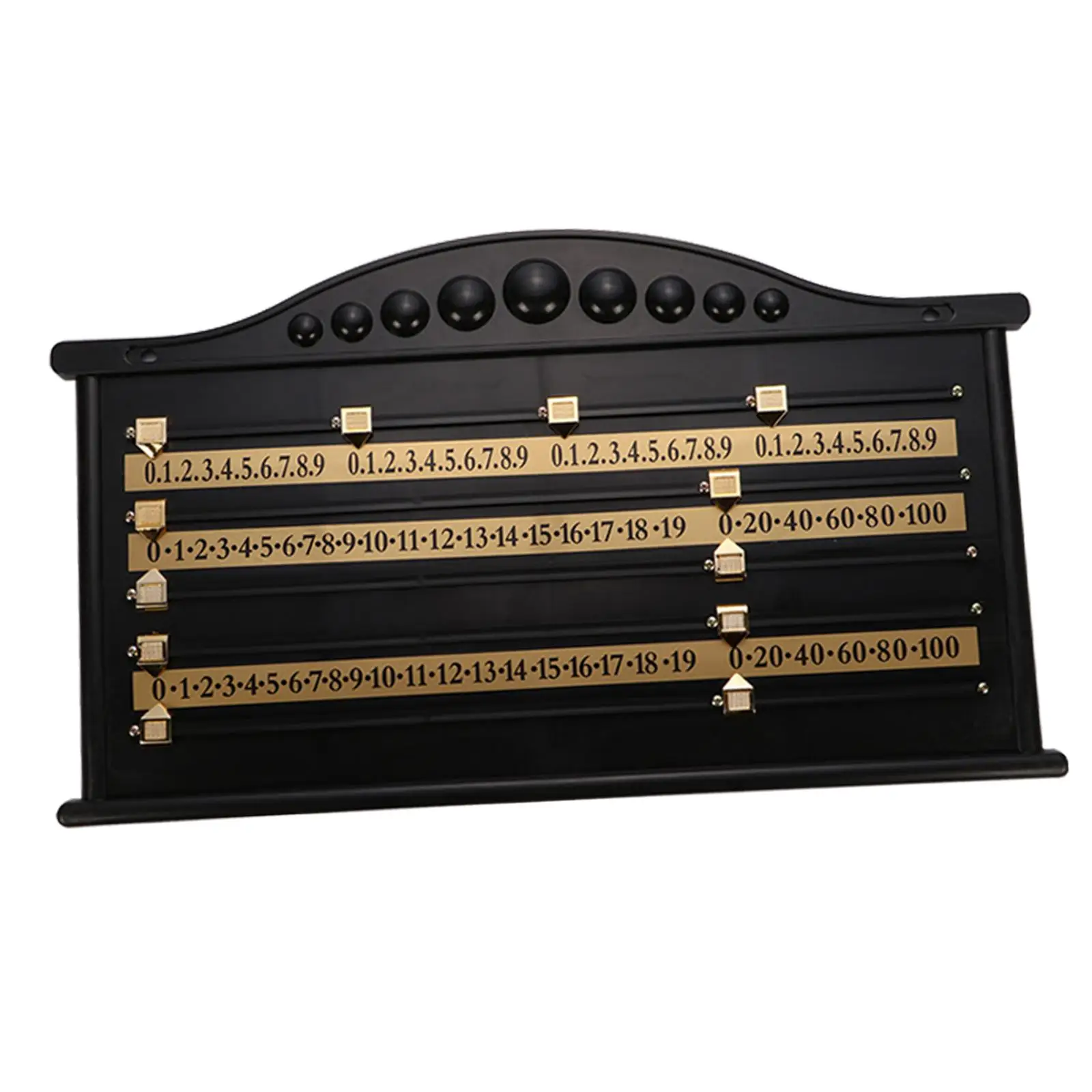 Billiards Scoreboard Club Accessories for Keeper Billiard Lovers