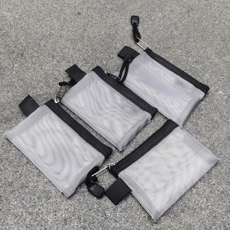 5 teile/satz Klar Mini Mesh Münze Taschen Geldbörse Geld Brieftasche ID Bank Kreditkarte Organizer Tragbare Schlüssel Kopfhörer Lippenstift Lagerung taschen – Detail 5