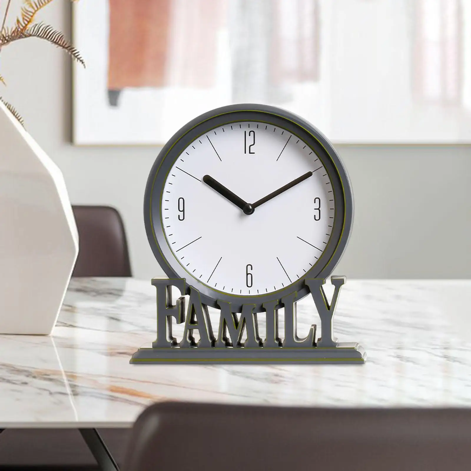 Desk Clocks, Easy to Read Decorative Mantel Clocks for Family Not , Vintage