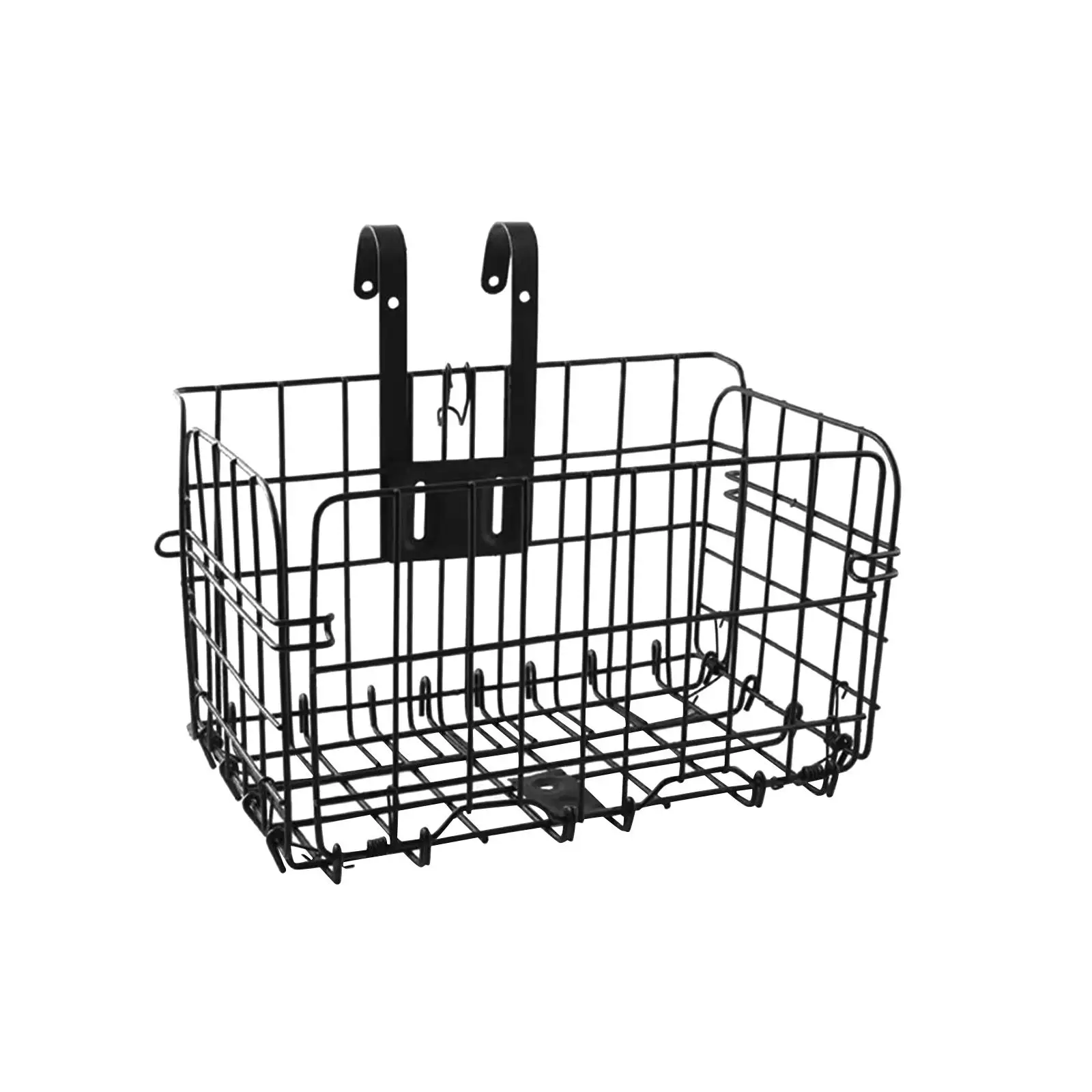 Bicycle Folding Basket Bike Shopping Basket Multifunctional Easily Install Small Pet Carrier for Storage Vegetables and Fruits