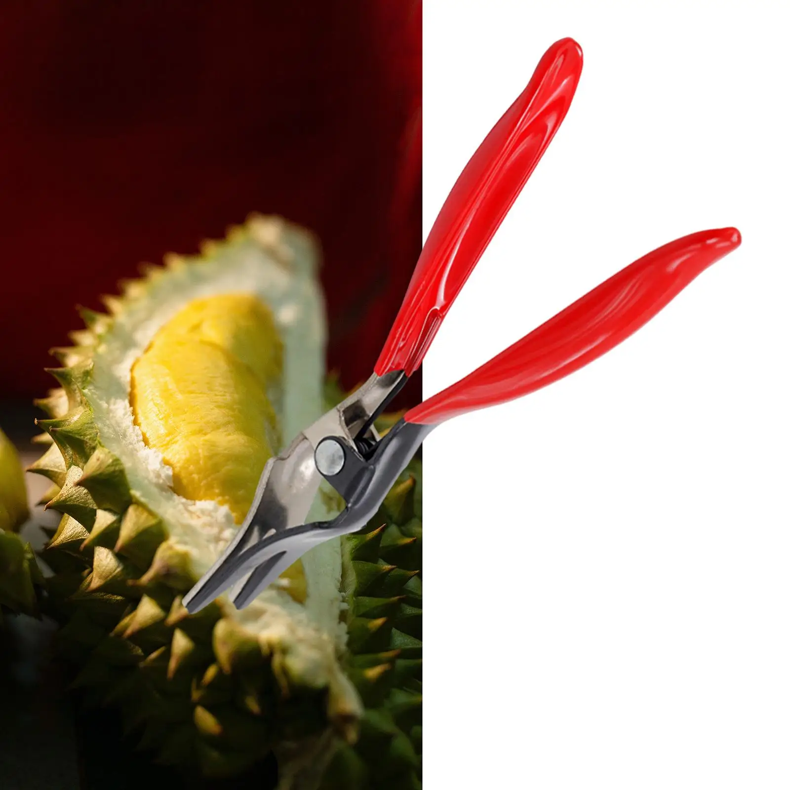 Durian Opener Kitchen Tools Thicken Clip Fruit Sheller Durian Peel Breaking Tools for Household Restaurant Fruits Shop