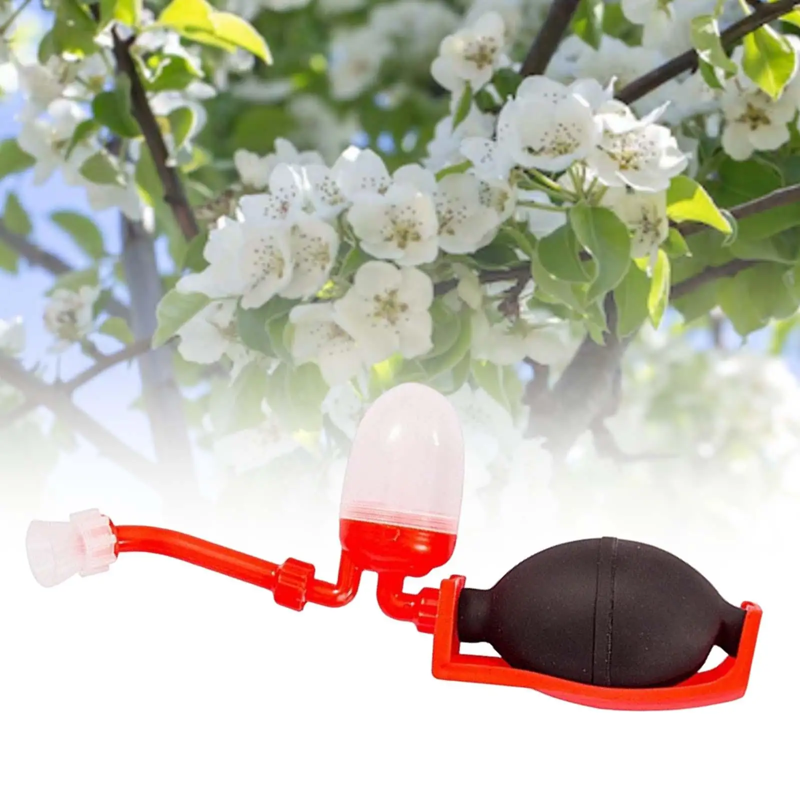 1x Tomato Pollinator Fittings Powder Portable Tool for Vegetable Yard Outdoor Tree