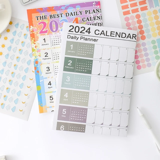 Un mois pour voir le calendrier mensuel 2024, planificateur mensuel pour  chat, calendrier mural de haute qualité pour la maison – les meilleurs  produits dans la boutique en ligne Joom Geek