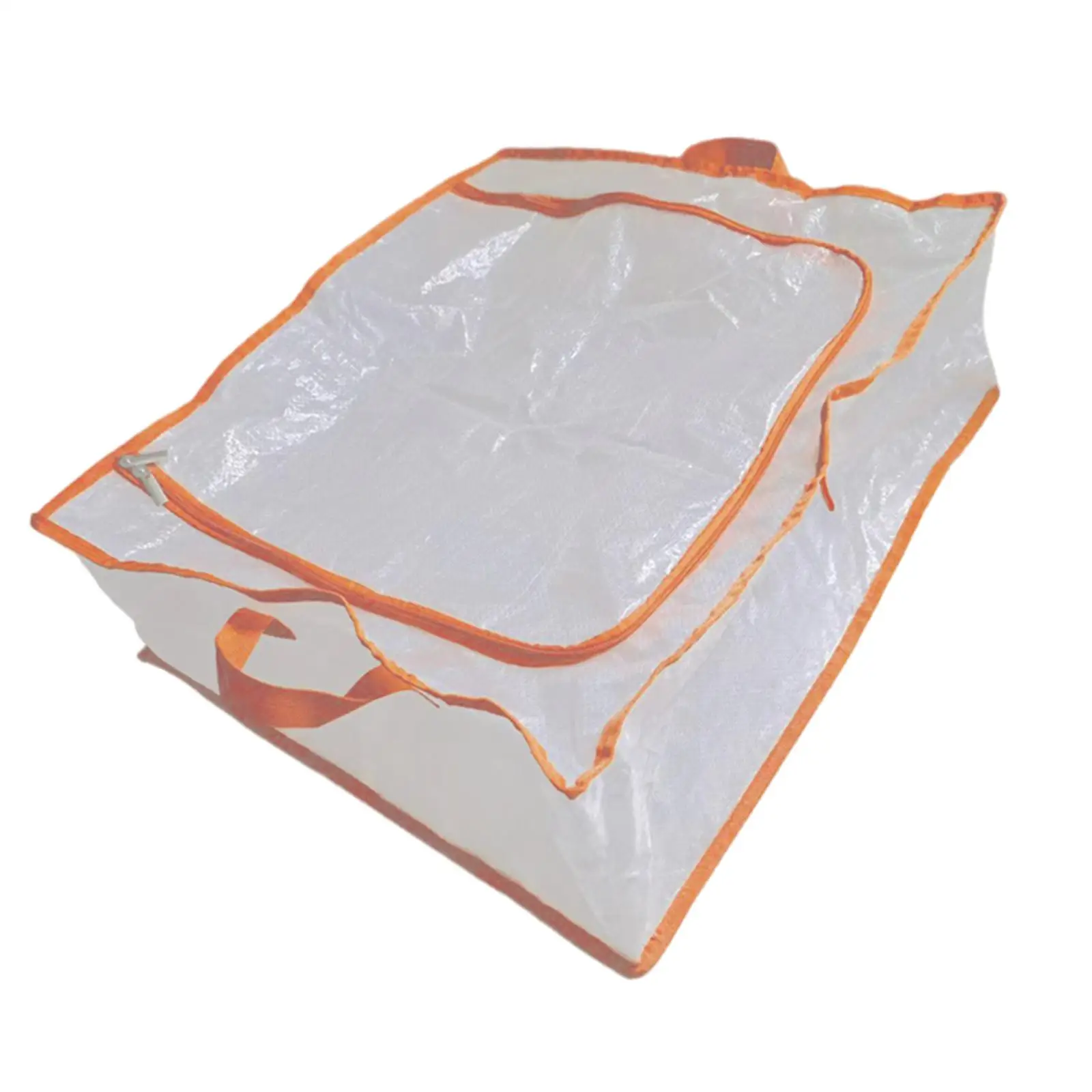 Clothes Storage Bag PP Multipurpose under Bed Storage Bins for College Dorm Comforter Bedding Transporting Organizing Blanket