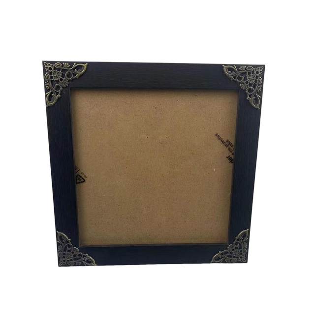 7x7 Shadow Box Frame in Black Vintage Style Art Accessories Wood Photo  Frame - AliExpress