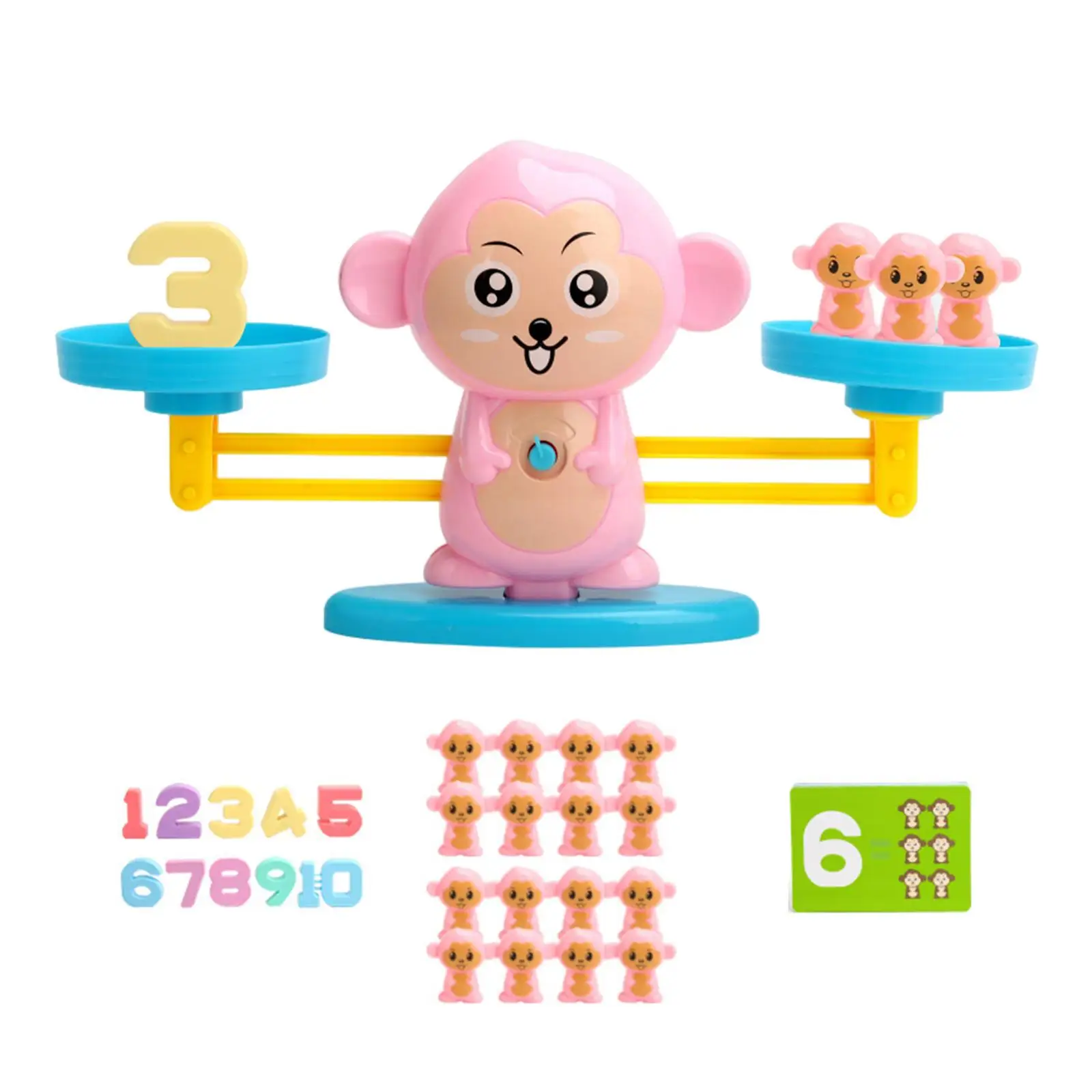 Balance Math Game Balance Scales Children`s Birthday Gifts Balance Game Toy Balance Counting Toys Children 3 4 5 Year Olds Kids