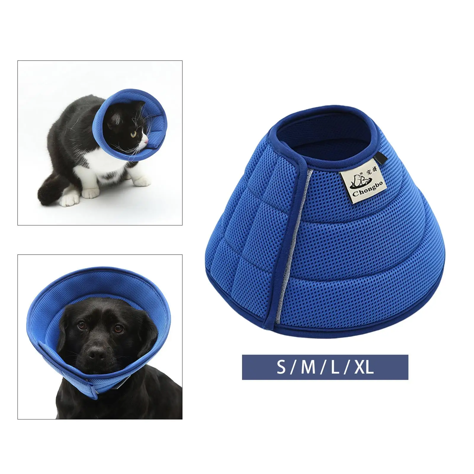 Cone Collar Protective Wound Protective Cone Prevent Biting & Scratching