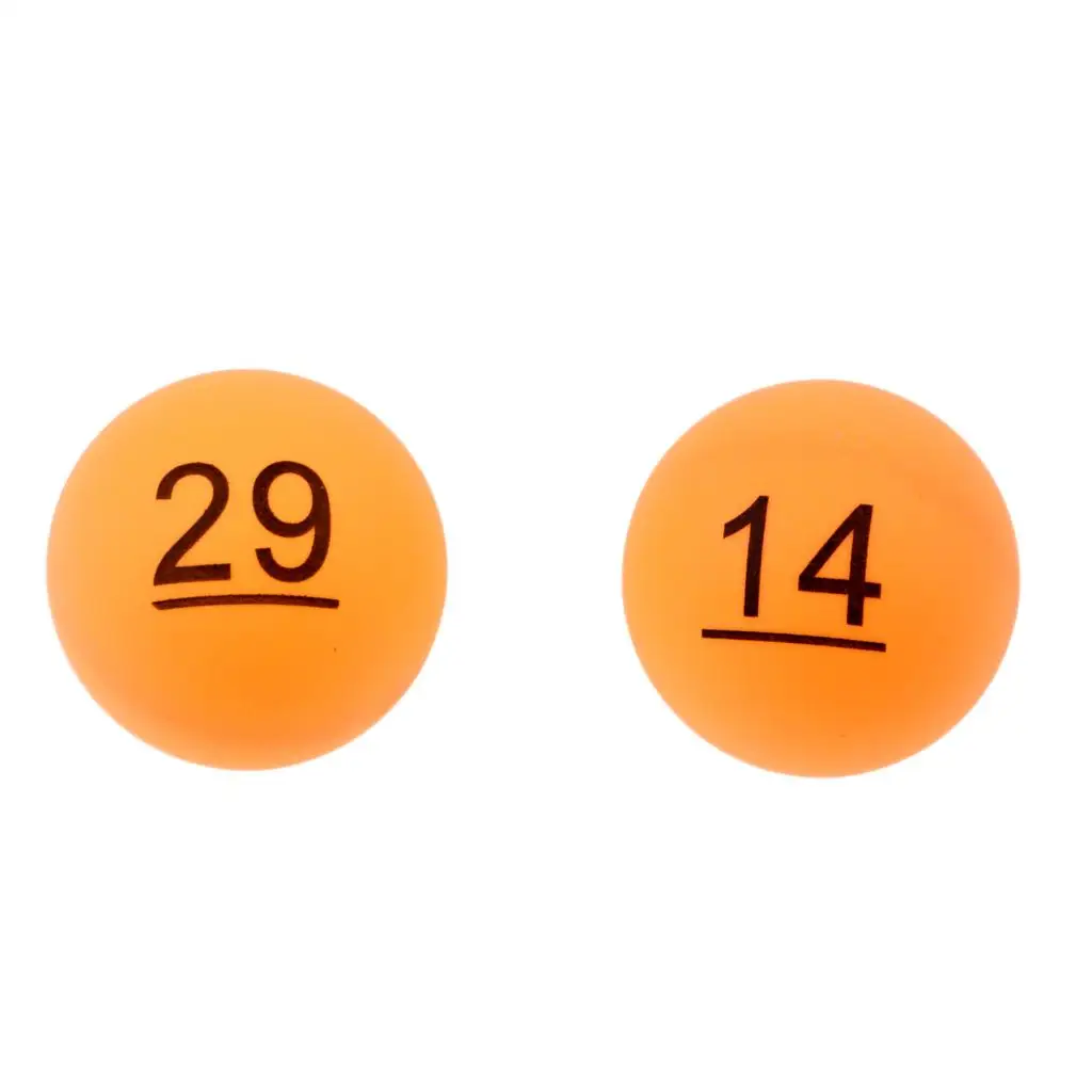 50Pcs 40mm    Orange Balls, PP Material Table Tennis Ball (Pong Games,Suitable for practice or tournament)