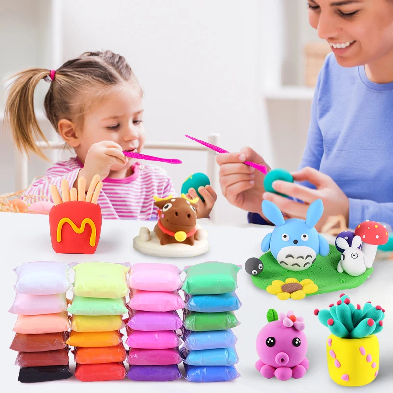 36 Colors Light Soft Clay For Children | Kids Toys 