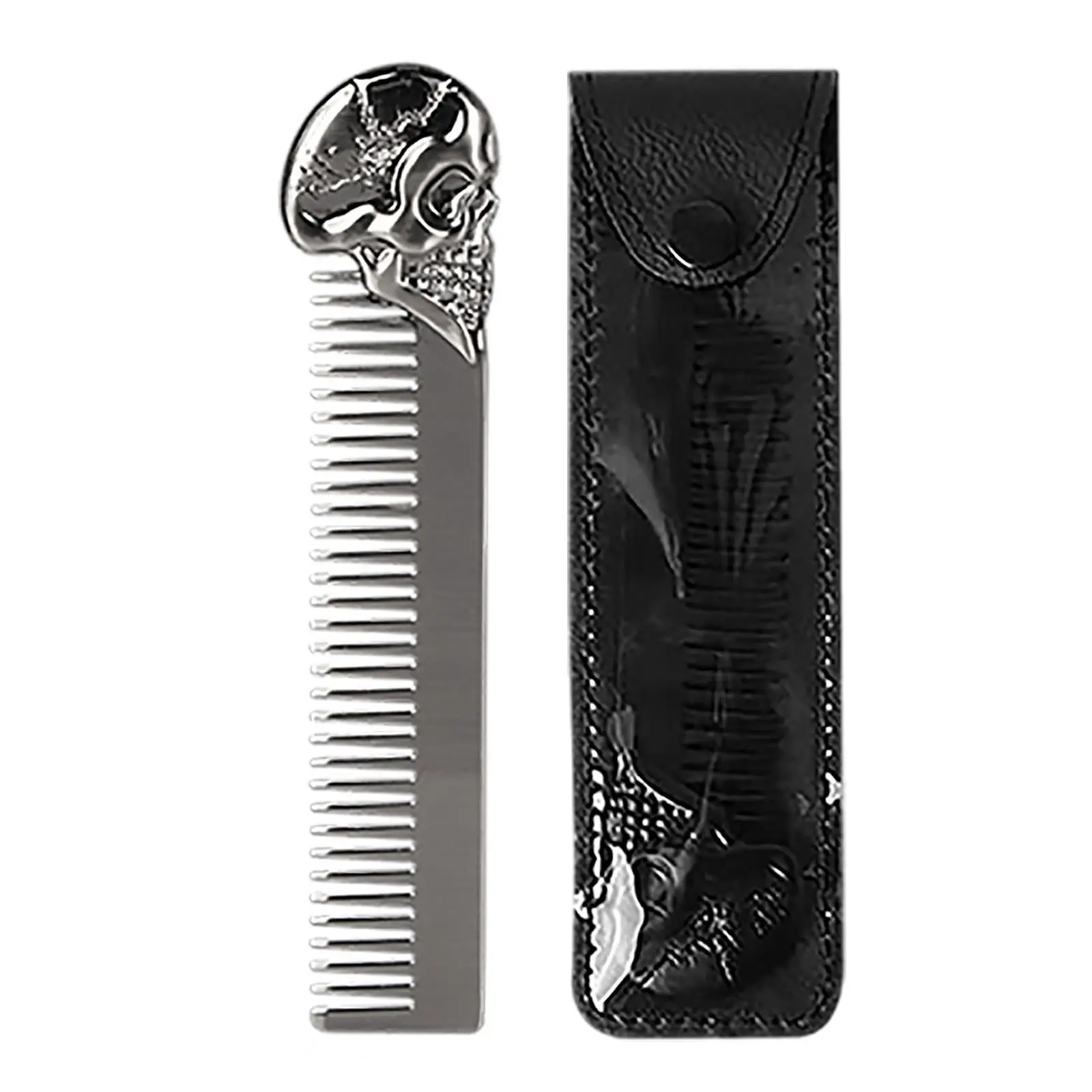 2x Comb for Men Pocket Comb Fine Hairdressing Tool