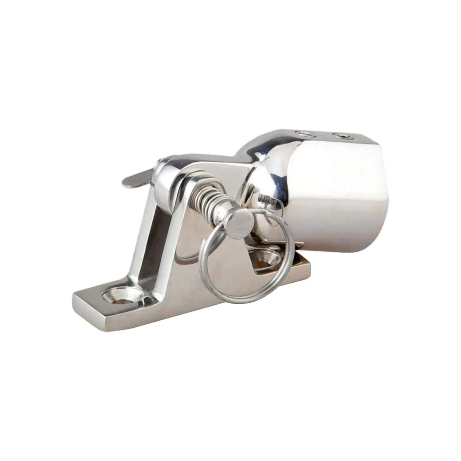Marine Eye End Deck Hinge Jaw Slide Quick Release Stainless Steel Easy to Use Durable Cap External Eye End Boat Canopy Fittings