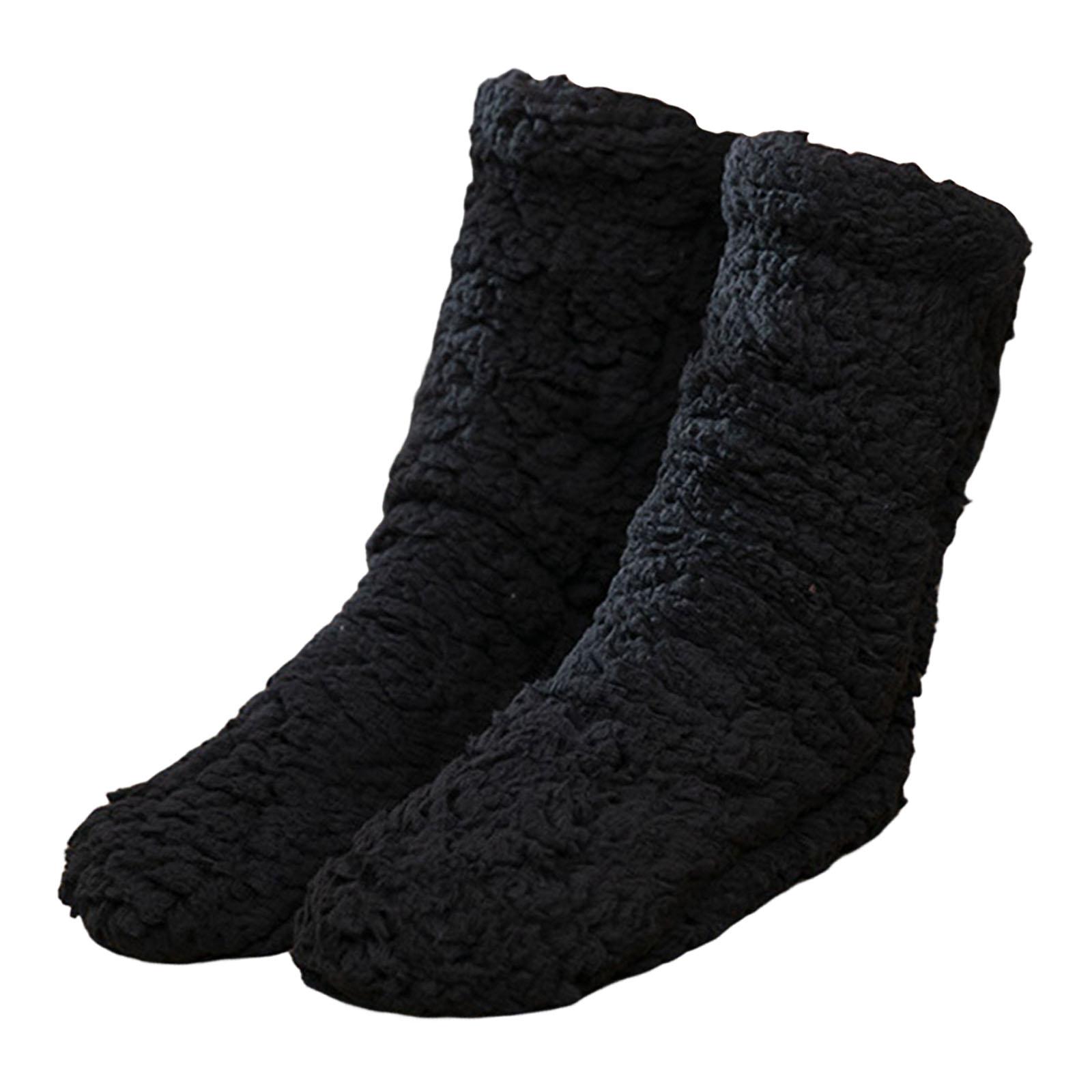 Women Winter Warm Socks Thermal Socks Home Slippers Thick Autumn Soft Non Slip Comfortable Casual Accessories