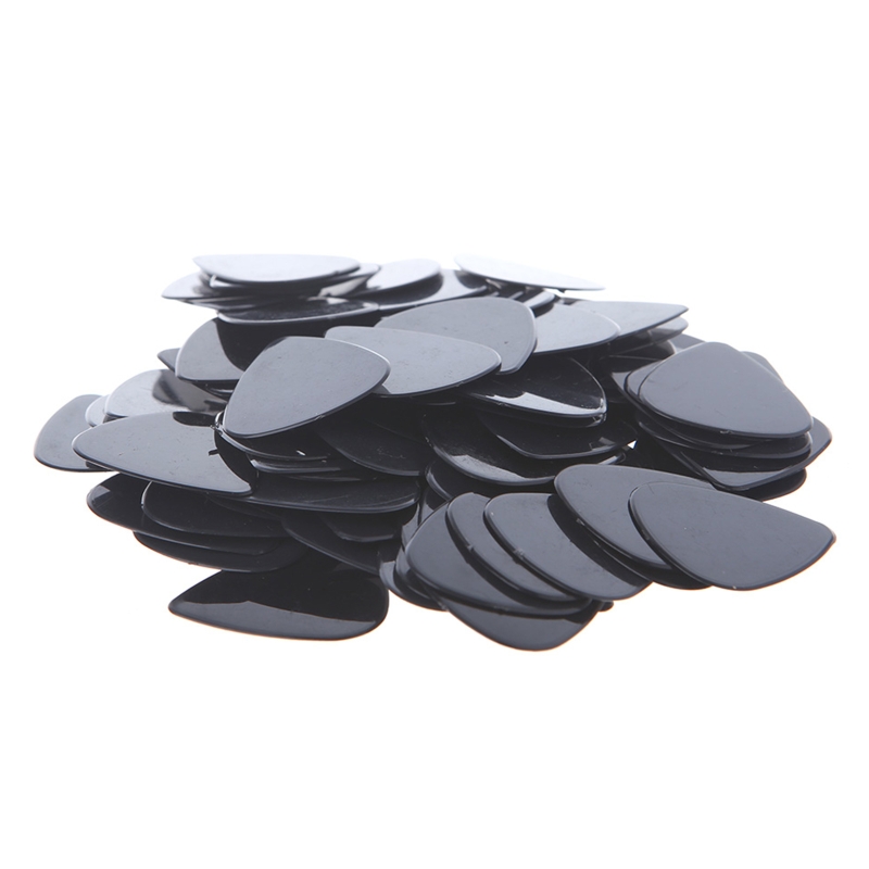 Description Picture 4 of item100 pcs ABS Celluloid Guitar Picks Acoustic Electric Guitarra Bass Nylon Mediator Plectrum Thickness 0.71mm