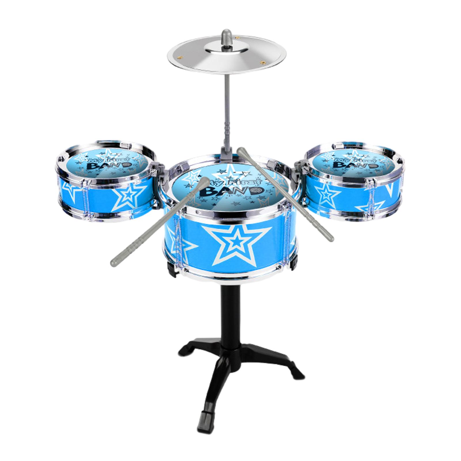 Kids Drum Set Toddlers Instrument Set Playset Portable for Girls Boys Gifts Kids Drum Set Toddlers Instrument Set Playset Portable for Girls Boys Gifts