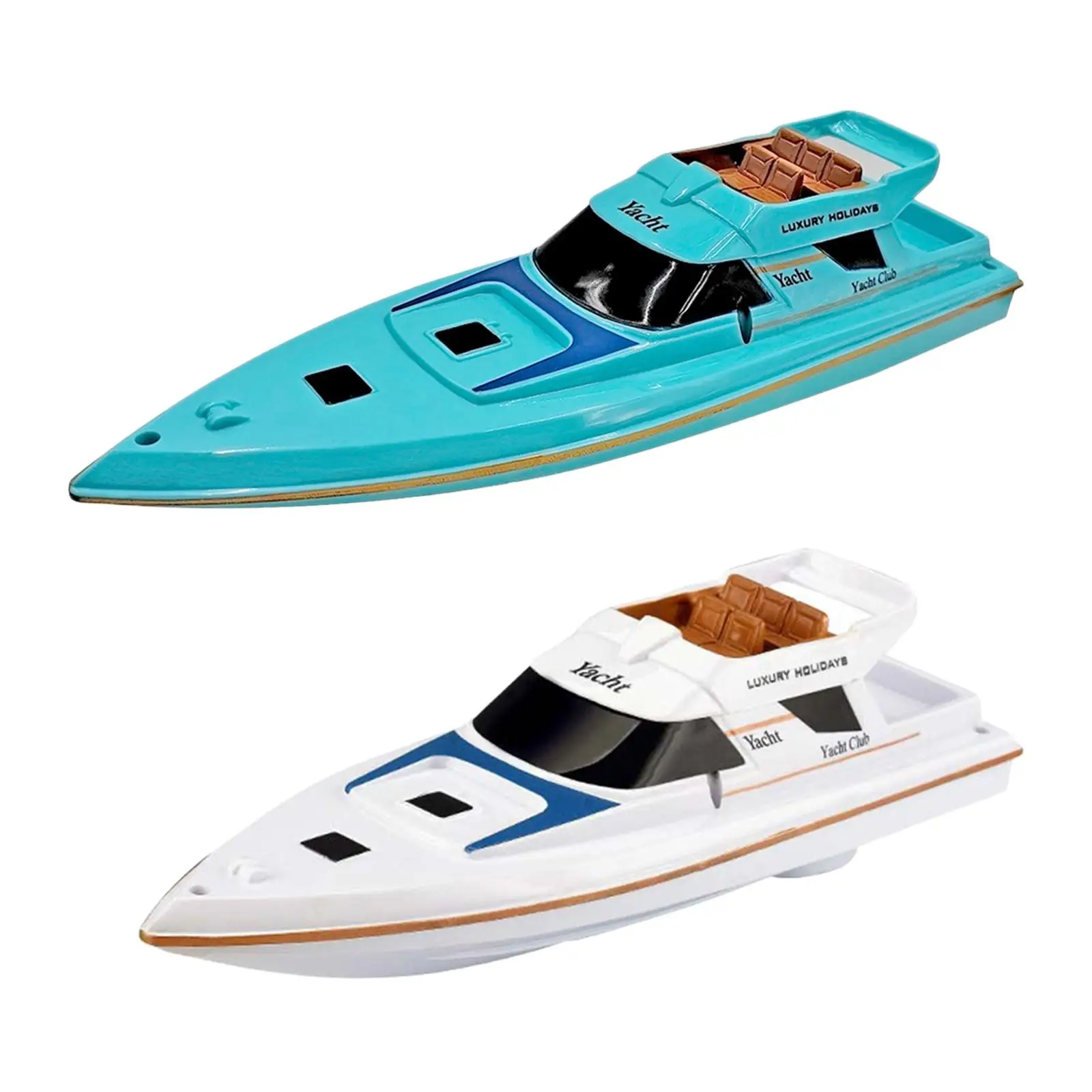 Electric Speed Boat Floating Toy Bath Boat Bathtub Bath Kid Motor Boat Airship for Game Favor Gift Ponds Swimming Pool