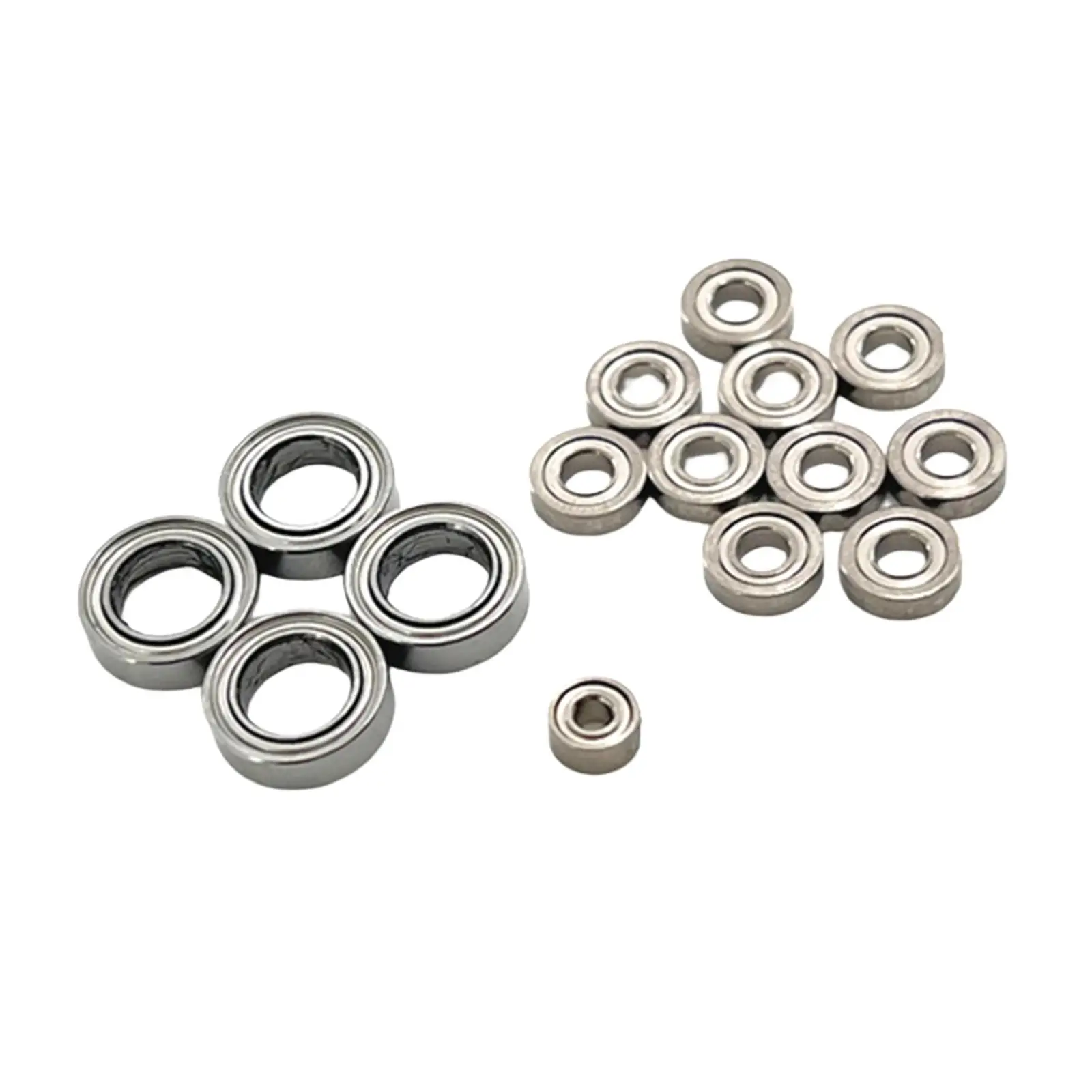 15Pcs Ball Bearings Durable Replacements for Wltoys 1/28 Scale RC Car Crawler