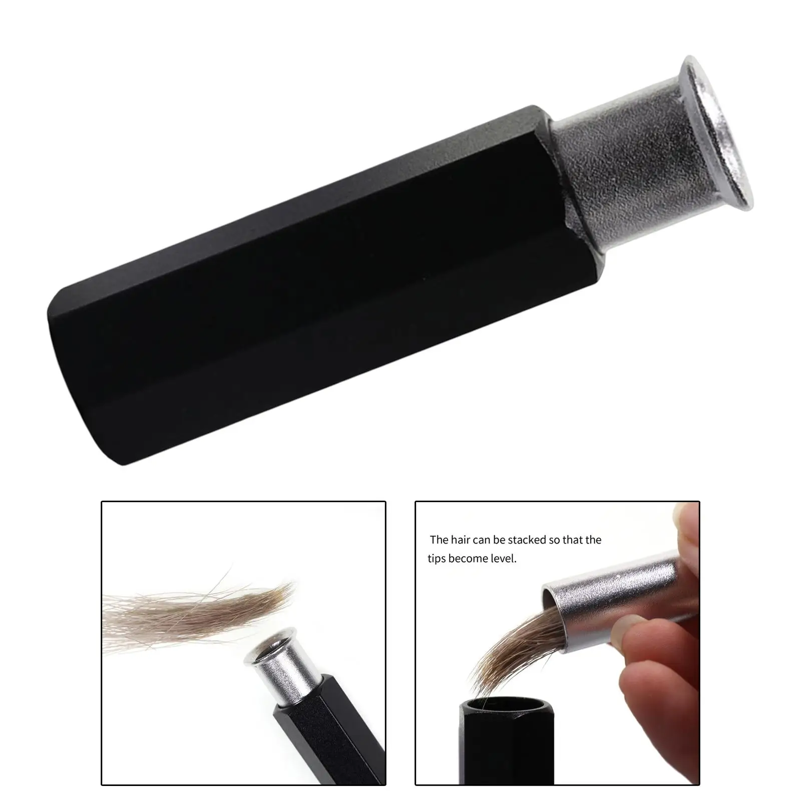 Fly Fishing Hair Stacker Detachable Fly Bait Making Tackle Fishing Tool