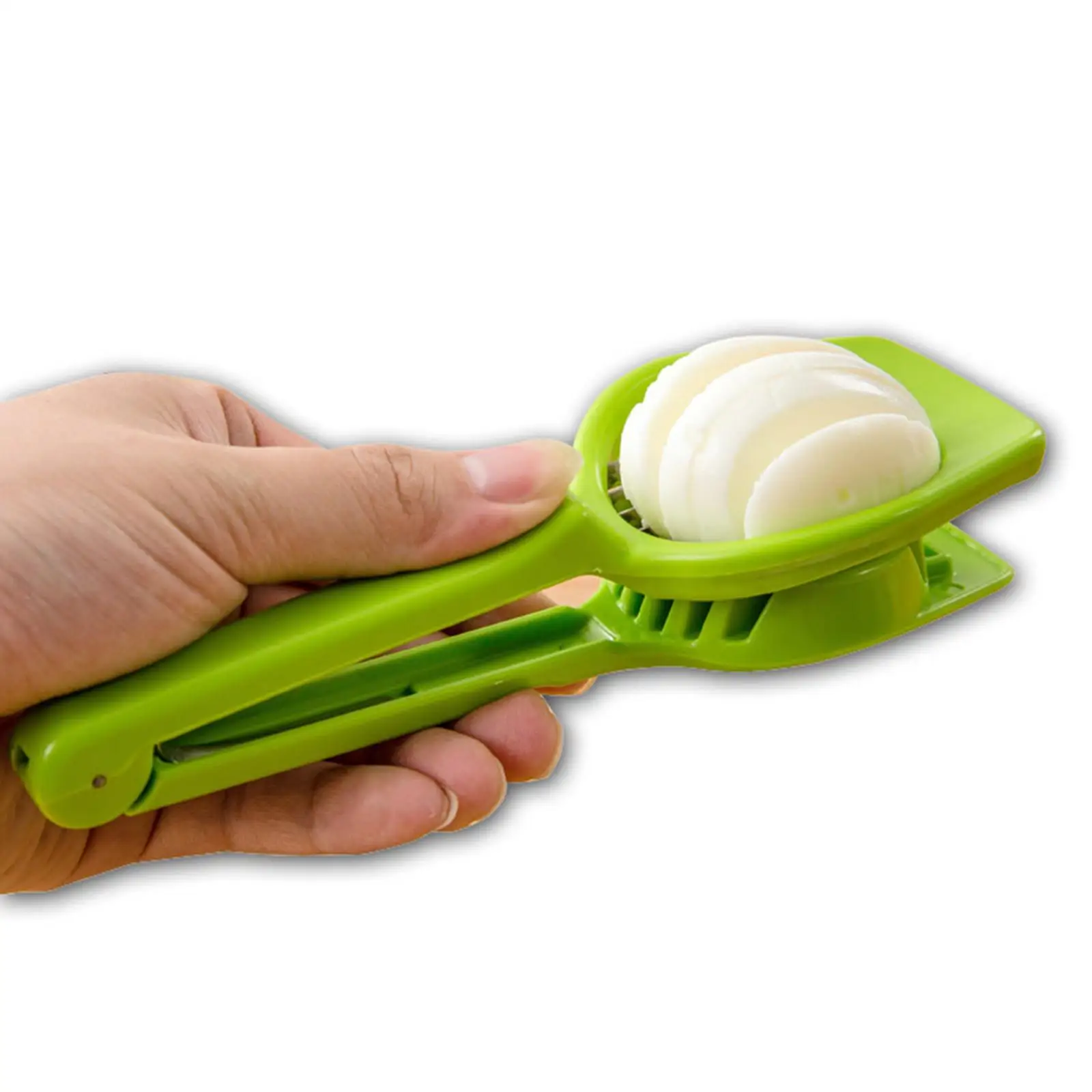 Egg Slicer Handheld Kitchen Gadgets Banana Strawberry Slicing Mushroom Cutter Fruit Separator for Dates Tomato Onions Meat