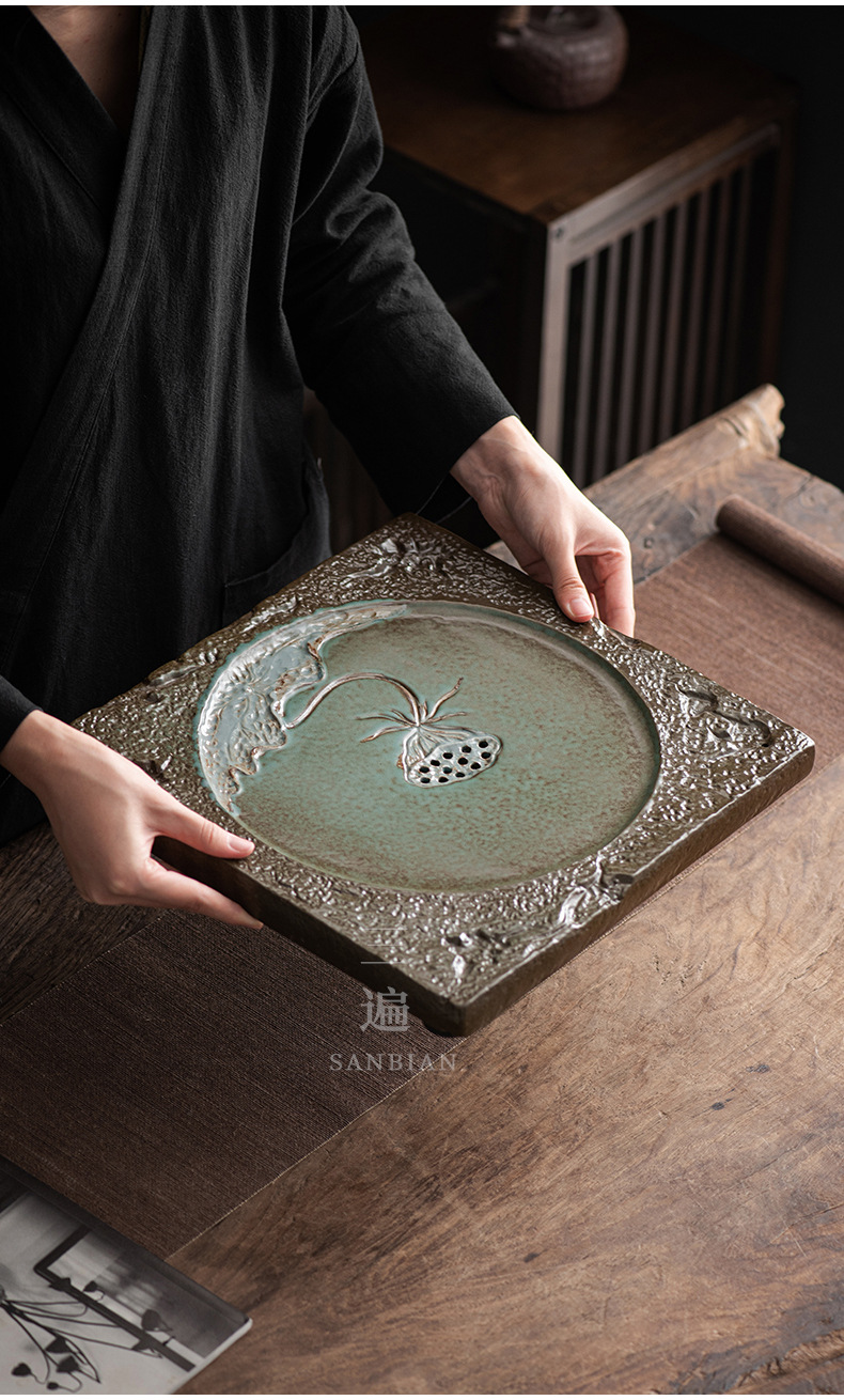 Kiln Baked Charm Of Lotus Tea Tray_09.jpg