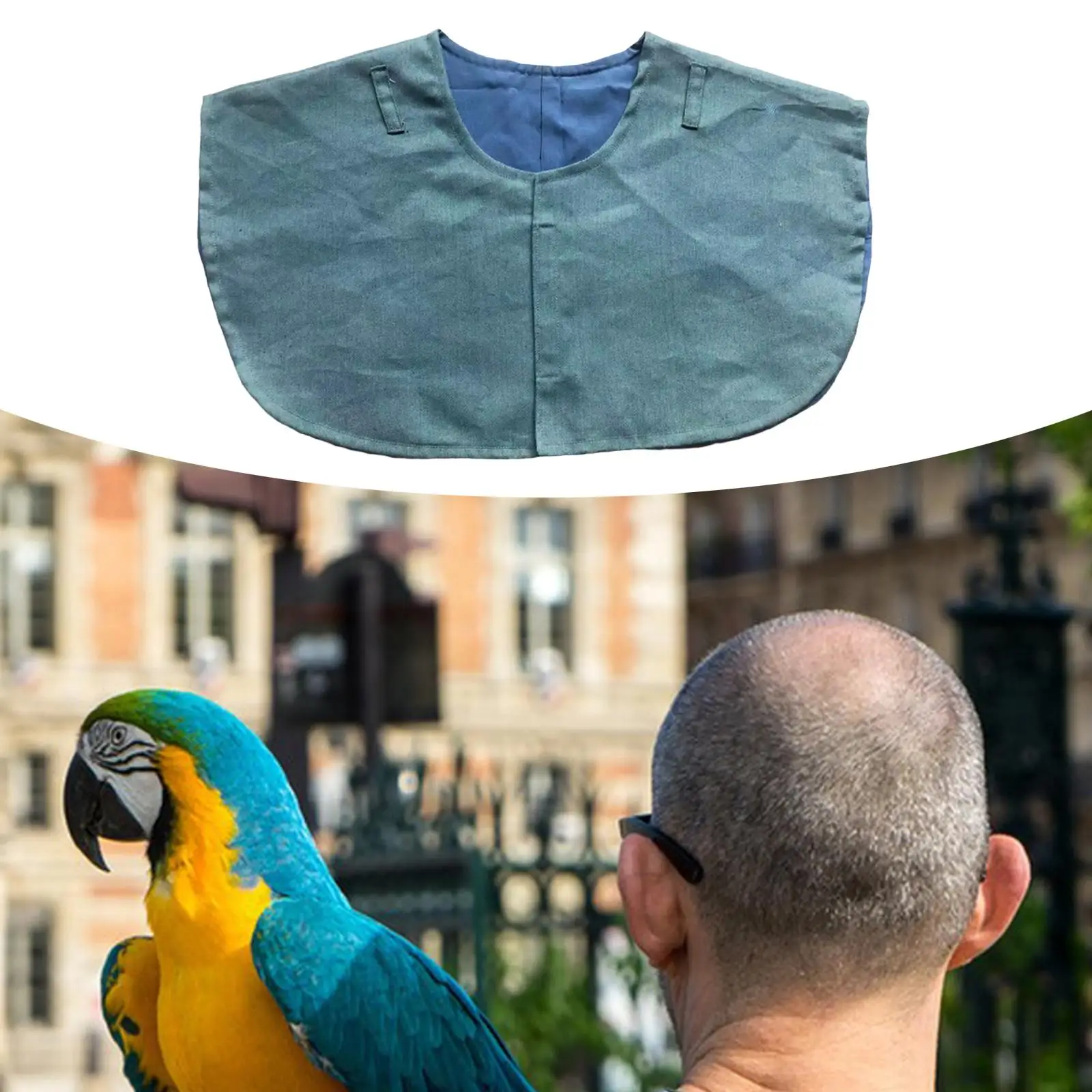 parrot shoulders Protector Bird Anklet Anti Scratch Parrot Training Shoulder Cape for Small Medium Parakeets Cockatiels Finches