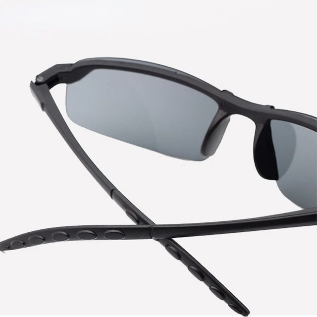 Gafas de conducción nocturna HD para hombres, gafas de visión nocturna  polarizadas para hombres, gafas antideslumbrantes que reducen el riesgo con  montura deportiva con lentes polarizadas UV400 JM