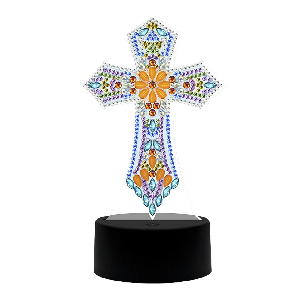 light artesanato mesa pintura diamante kit cruz