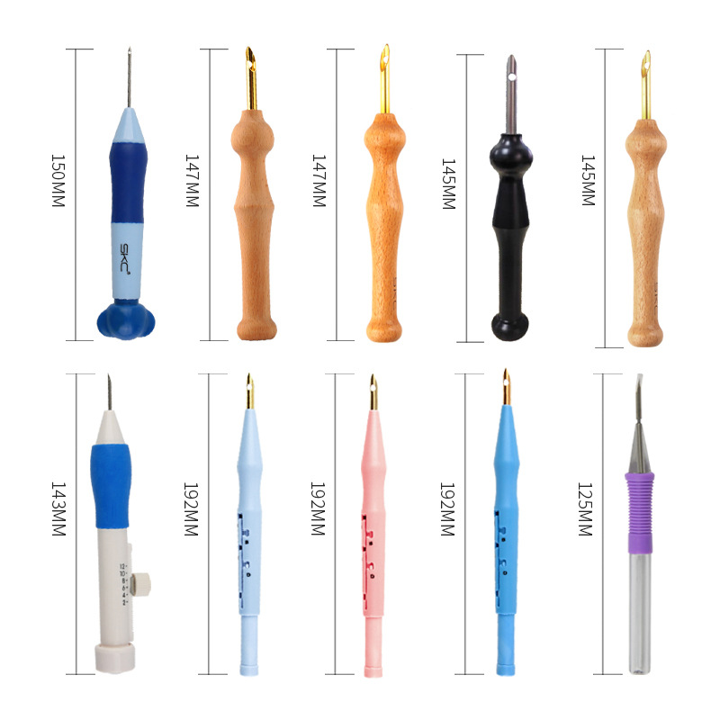 Description Picture 6 of item1pcs Embroidery Punch Needles Poking Cross Stitch Knitting Needle for DIY Art Craft Handmade Sewing Accessories Threader Tools