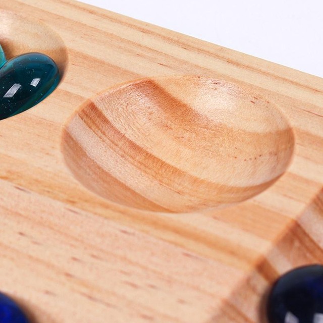 Novidade Mancala Jogo Criativo Africano Gem Xadrez Com 48 Pedras De Vidro  Casa Brinquedos Interativos Para Pais E Crianças Qx2d - Brinquedos  Matemáticos - AliExpress