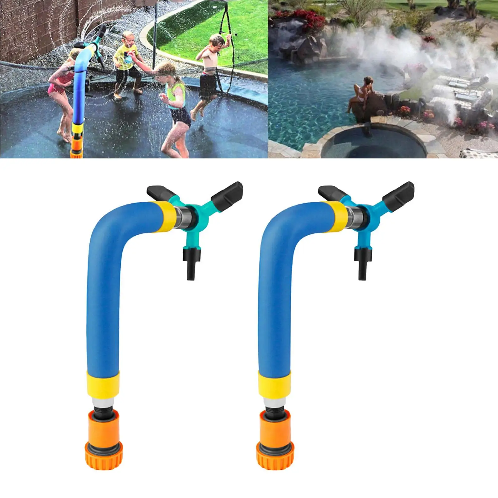 Trampoline Sprinkler    Trampoline Accessories for Outside Water Games Fun Trampoline Toys