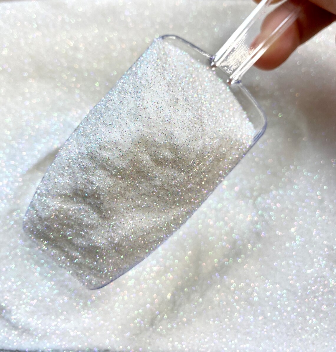 Best of 10g Iridescent Ultra Fine White Glitter Powder 1/128&quot;0.008&quot;Opalescent Holographic Shinning Glitter 0.2mm Colorful Nail Powder &amp;* Reviews & Tips