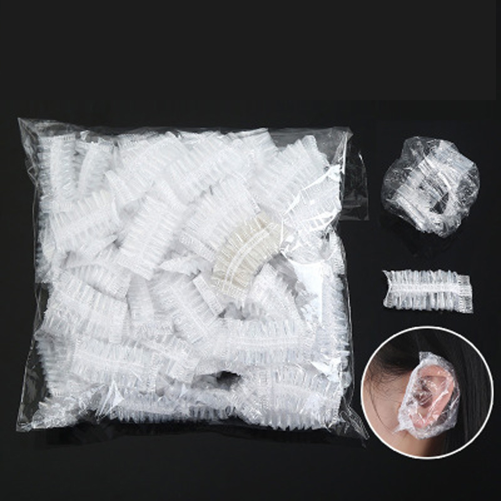 Best of 100pcs Disposable Ear Cover Ear Protector For Hair Dyeing Caps Bath Shower Earmuffs Hairdressing Tools Salon Barber Accessories Reviews & Tips