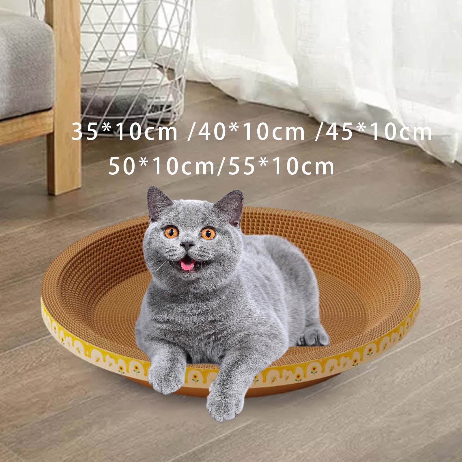 Cat Scratcher Pad Protect Furniture Grinding Claw Pet Cats Sleeping Bed for Kitty Kitten Small Medium Large Cats Indoor Cats